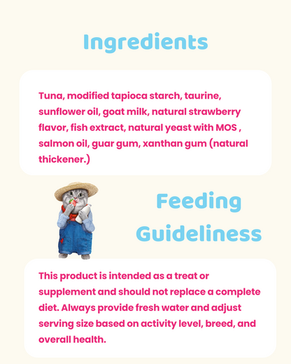 Tuna, Goat Milk & Strawberry – Wonder Cottage